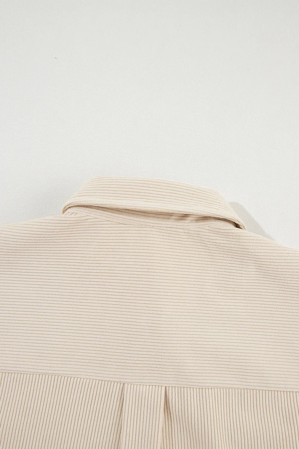 Casual Corduroy Button-Down Jacket for Women