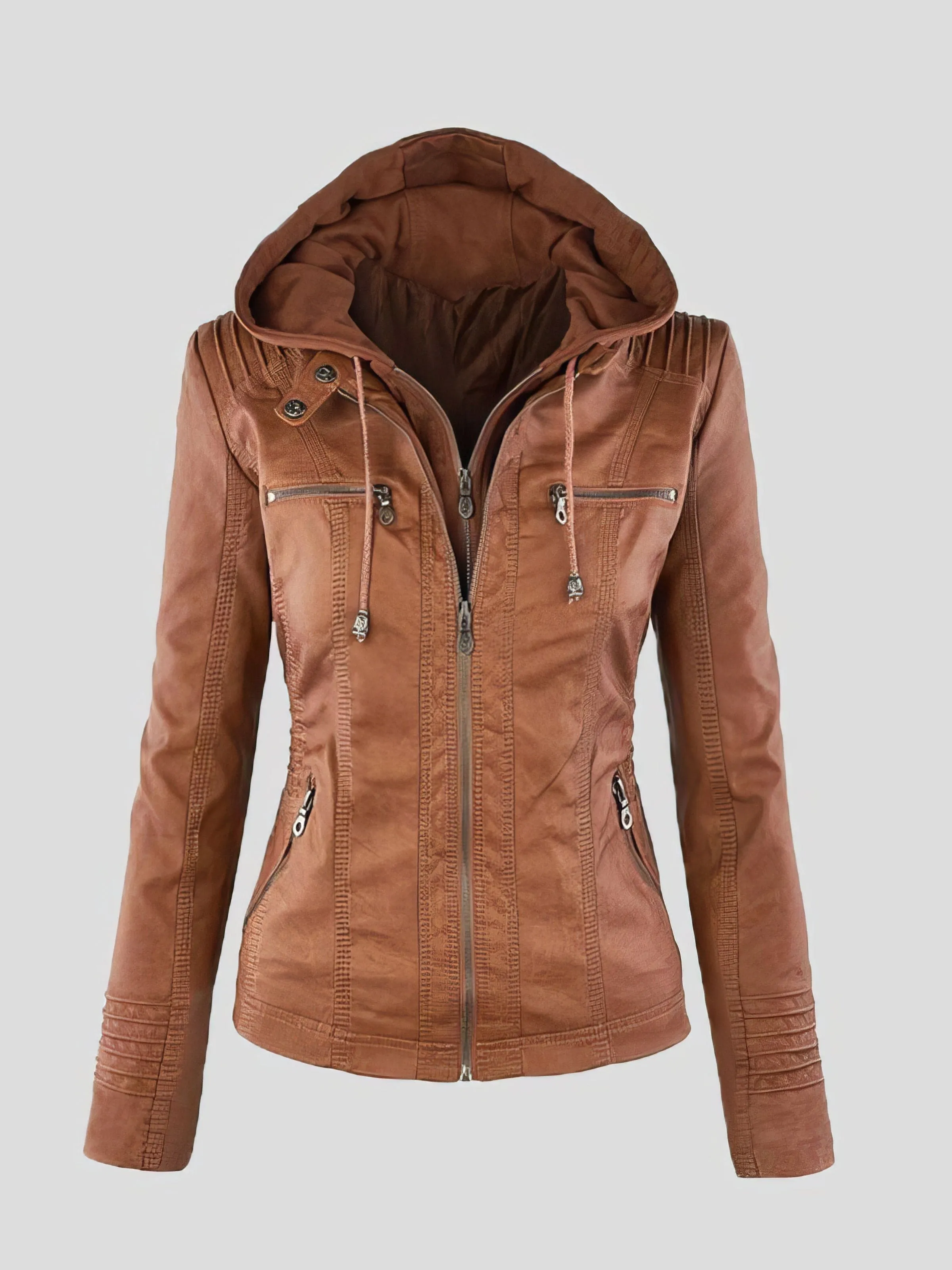 Casual Corduroy Button-Down Jacket for Women