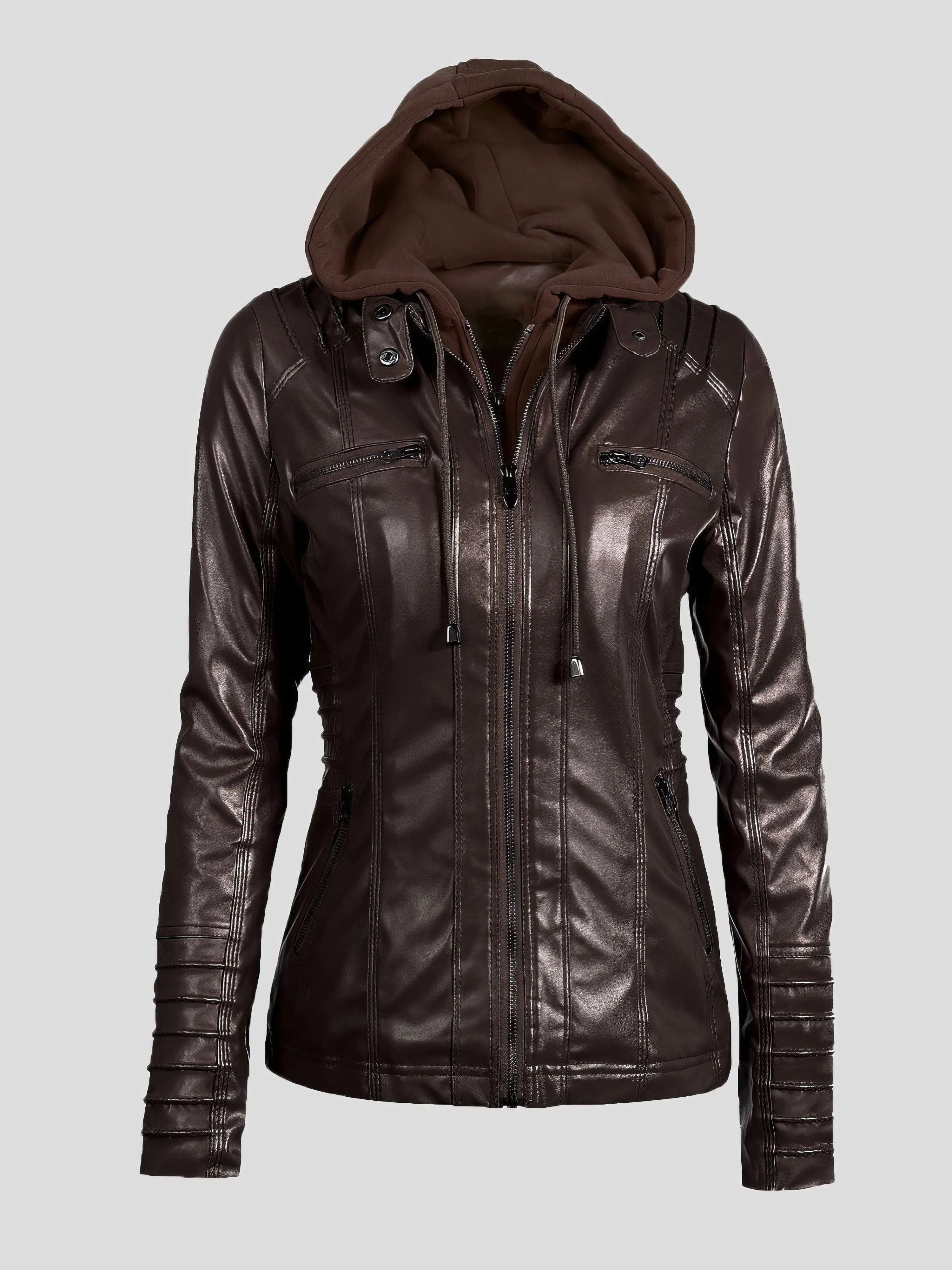 Casual Corduroy Button-Down Jacket for Women