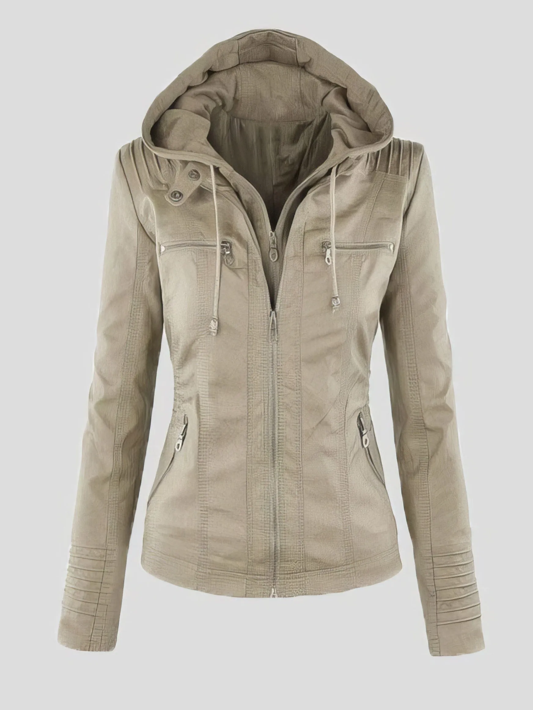 Casual Corduroy Button-Down Jacket for Women