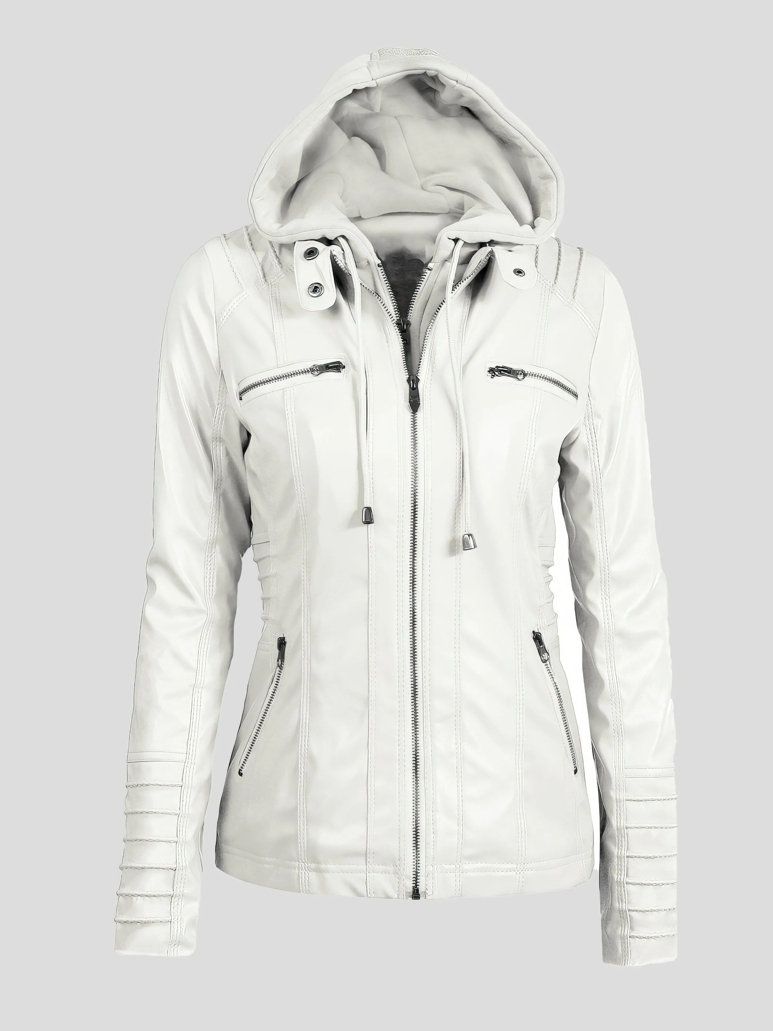 Casual Corduroy Button-Down Jacket for Women