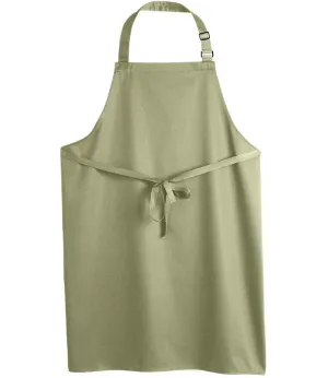 Dennys Polyester Bib Apron | Khaki