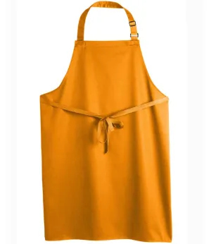 Dennys Polyester Bib Apron | Orange