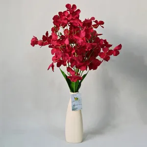 Faux Dame'S Rocket Flower Bunch - Red