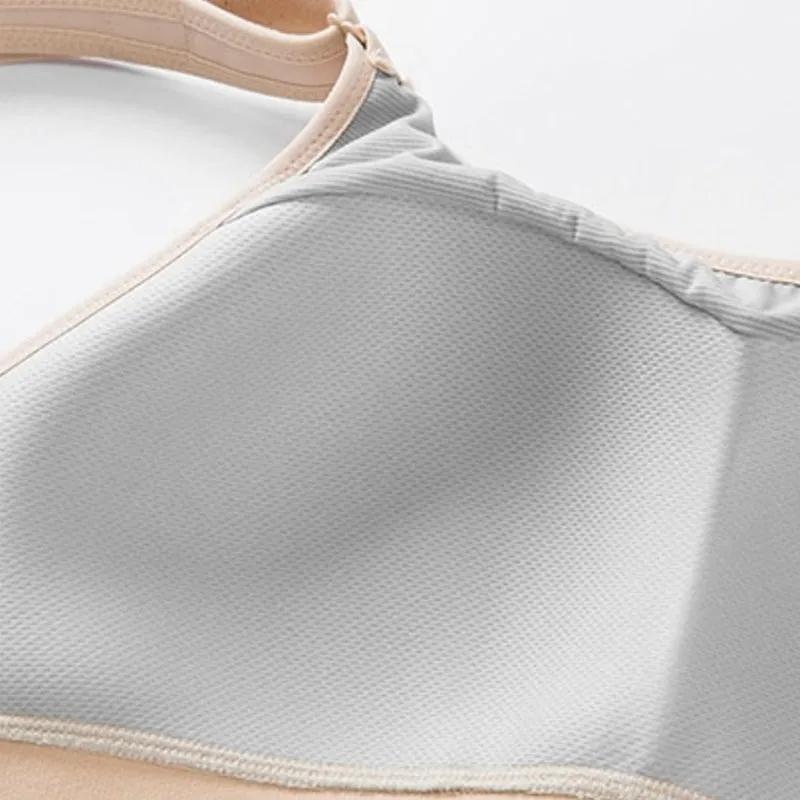 Front adjustable wireless full cup sports bra (size 34/75-46/105, B-G)