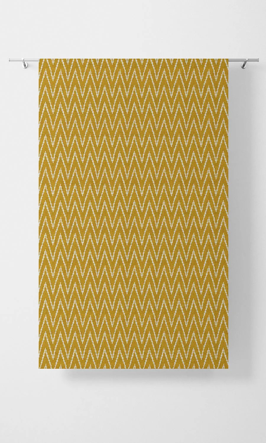 'Guarda' Modern Chevron Print Shades (Deep Yellow/ White)