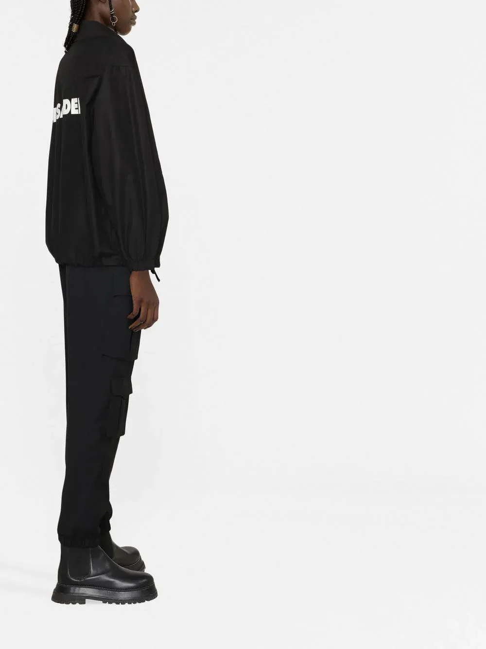 Logo Printed Blouson