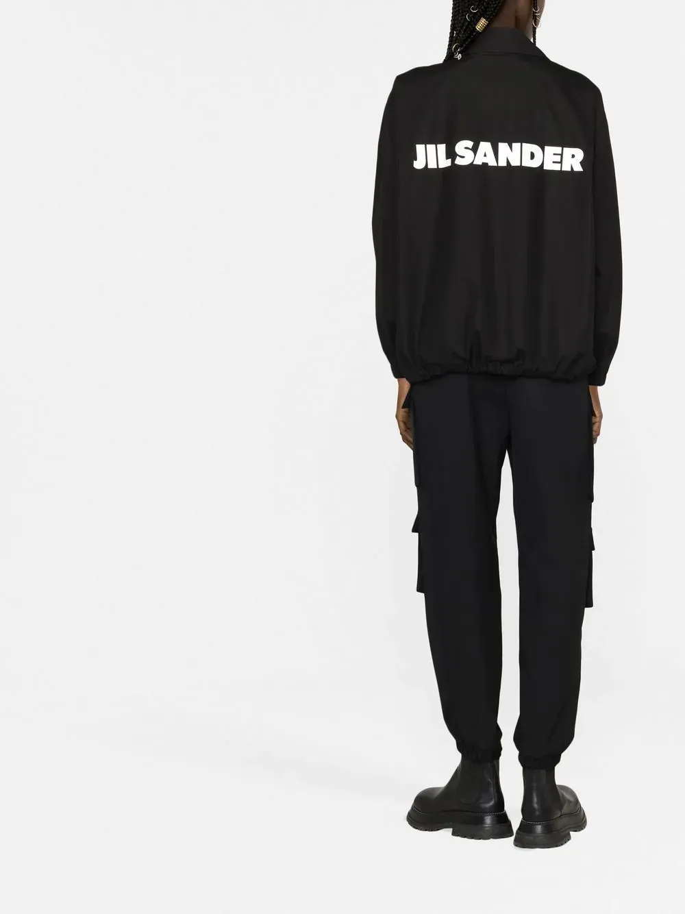 Logo Printed Blouson