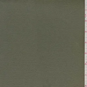 Olive/Black Bonded Dobby Crepe Fabric