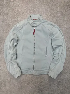 Prada Nylon Lined Full-Zip Technical Jacket