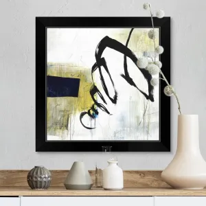 "Cleo I" Black Framed Print