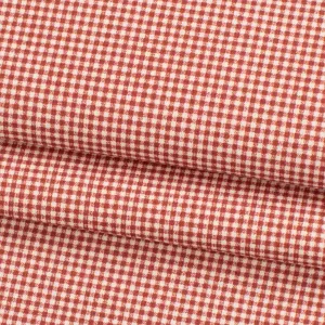 Red Micro Checks Polycotton Prints 280CM