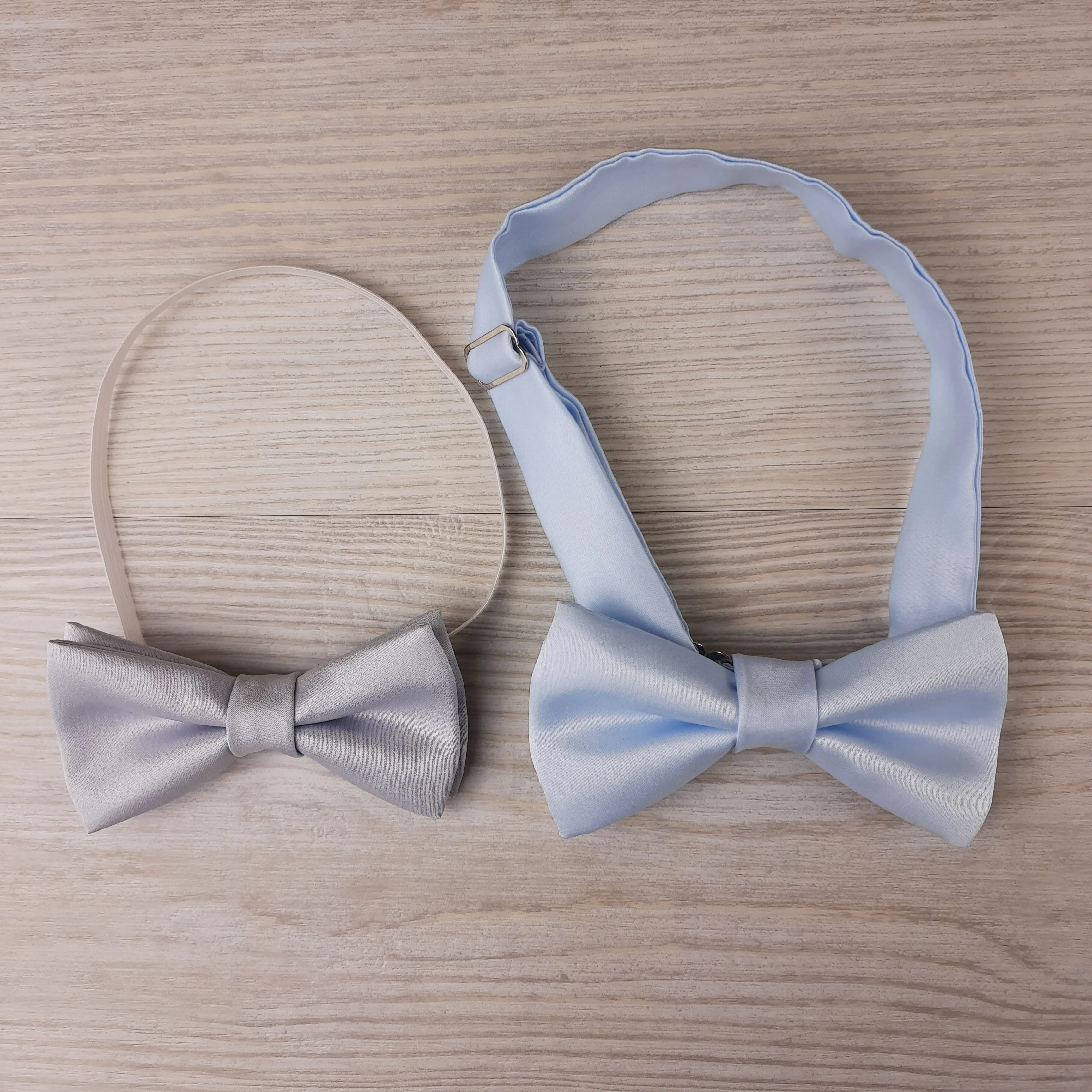 Red Shantung Boys Bow Ties