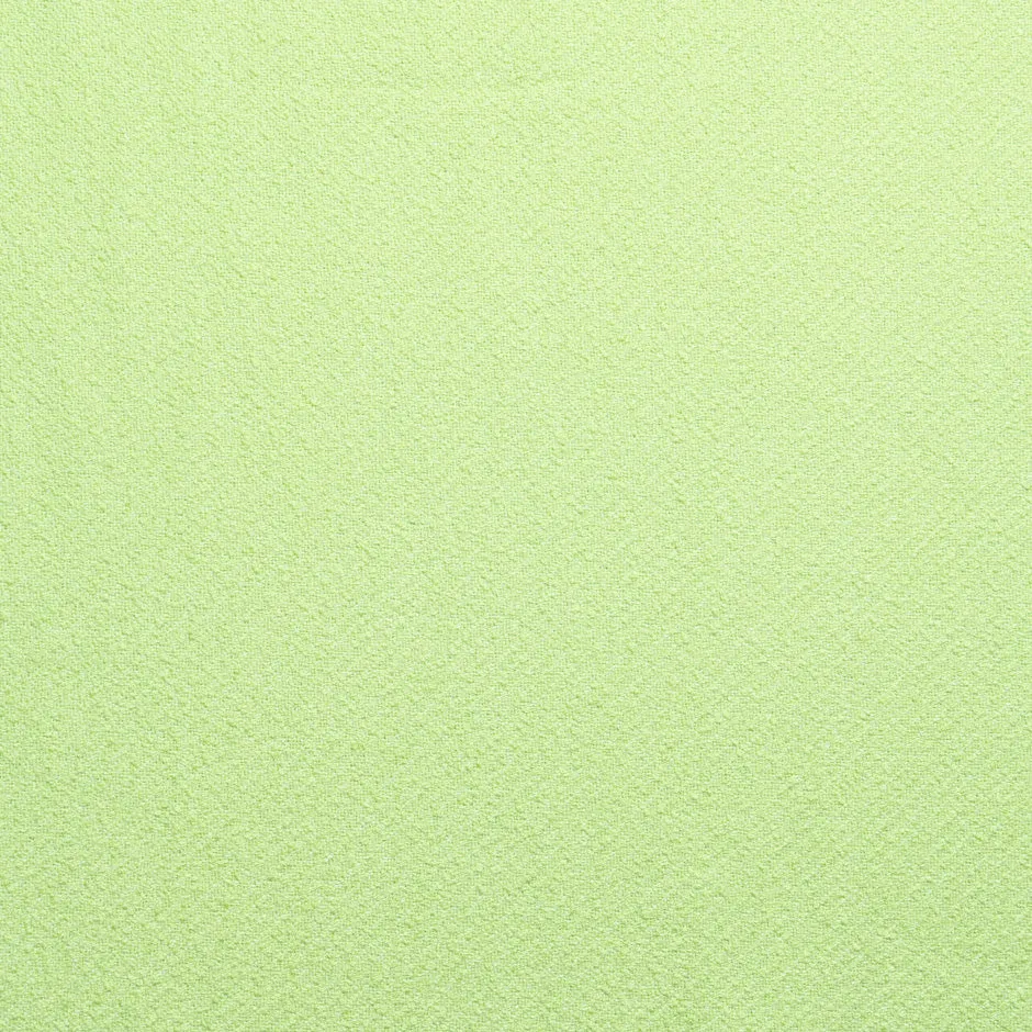 Rich Green Cotton & Linen Bouclette