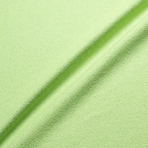 Rich Green Cotton & Linen Bouclette
