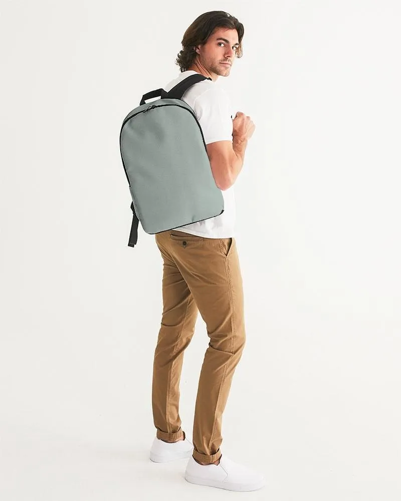 Shaded Pale Green Gray Waterproof Backpack | C10M0Y10K30