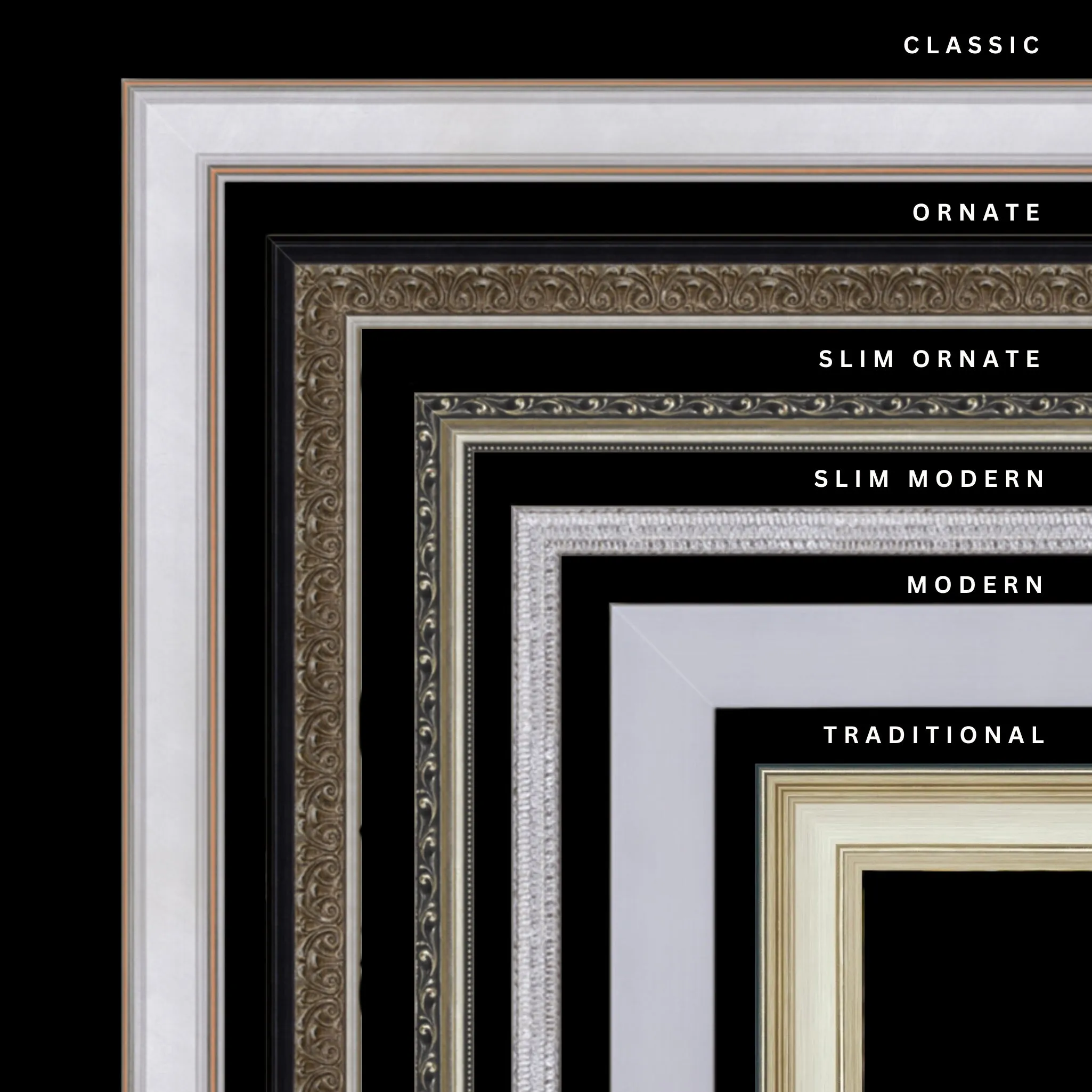 Silver 19x13 Picture Frame Ornate Traditional Classic Antique