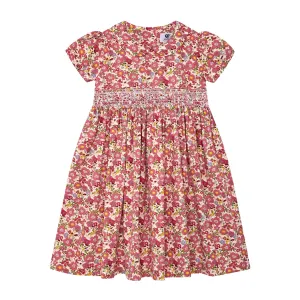 Smocked Girls Dress - Camile