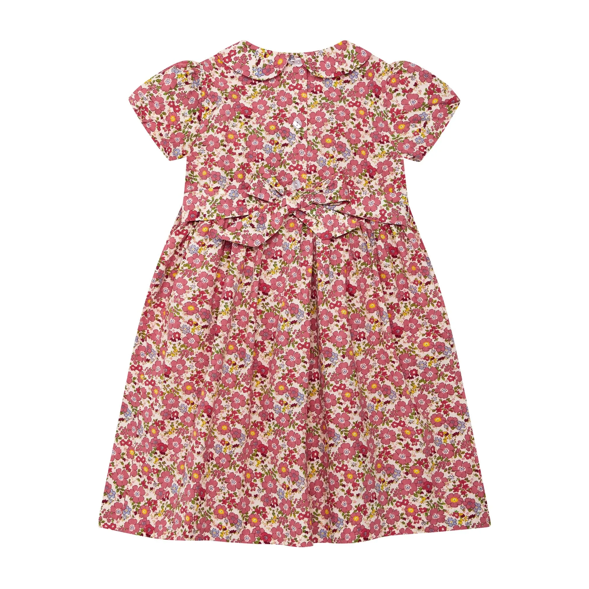 Smocked Girls Dress - Camile