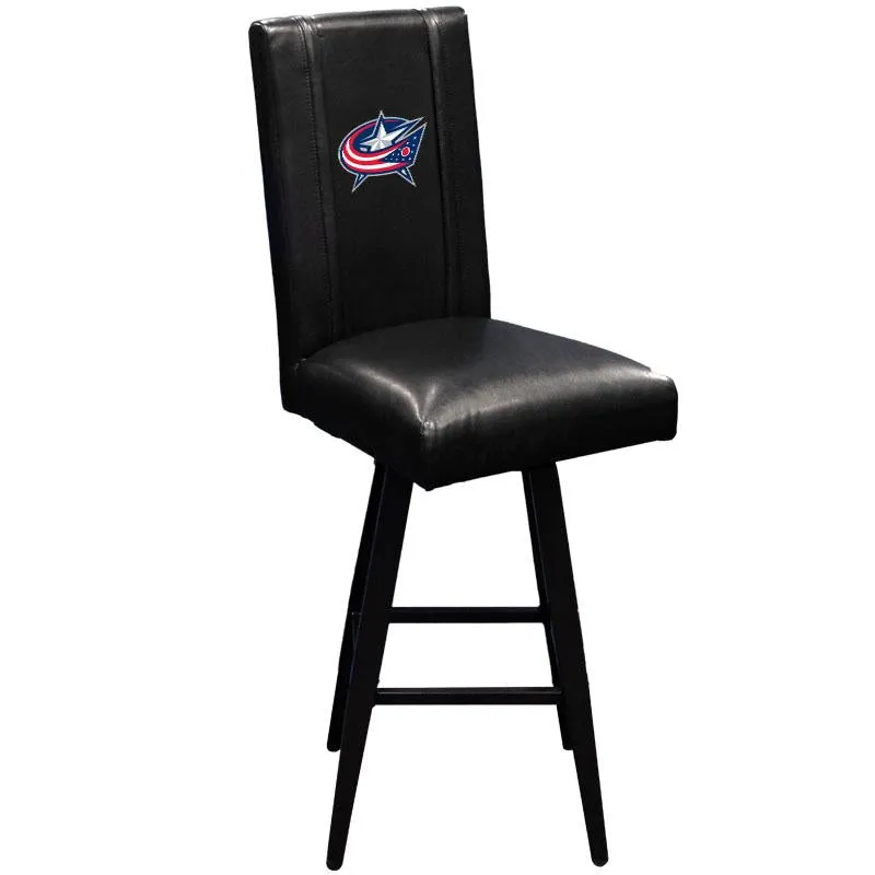 Swivel Bar Stool 2000 with Columbus Blue Jackets Logo