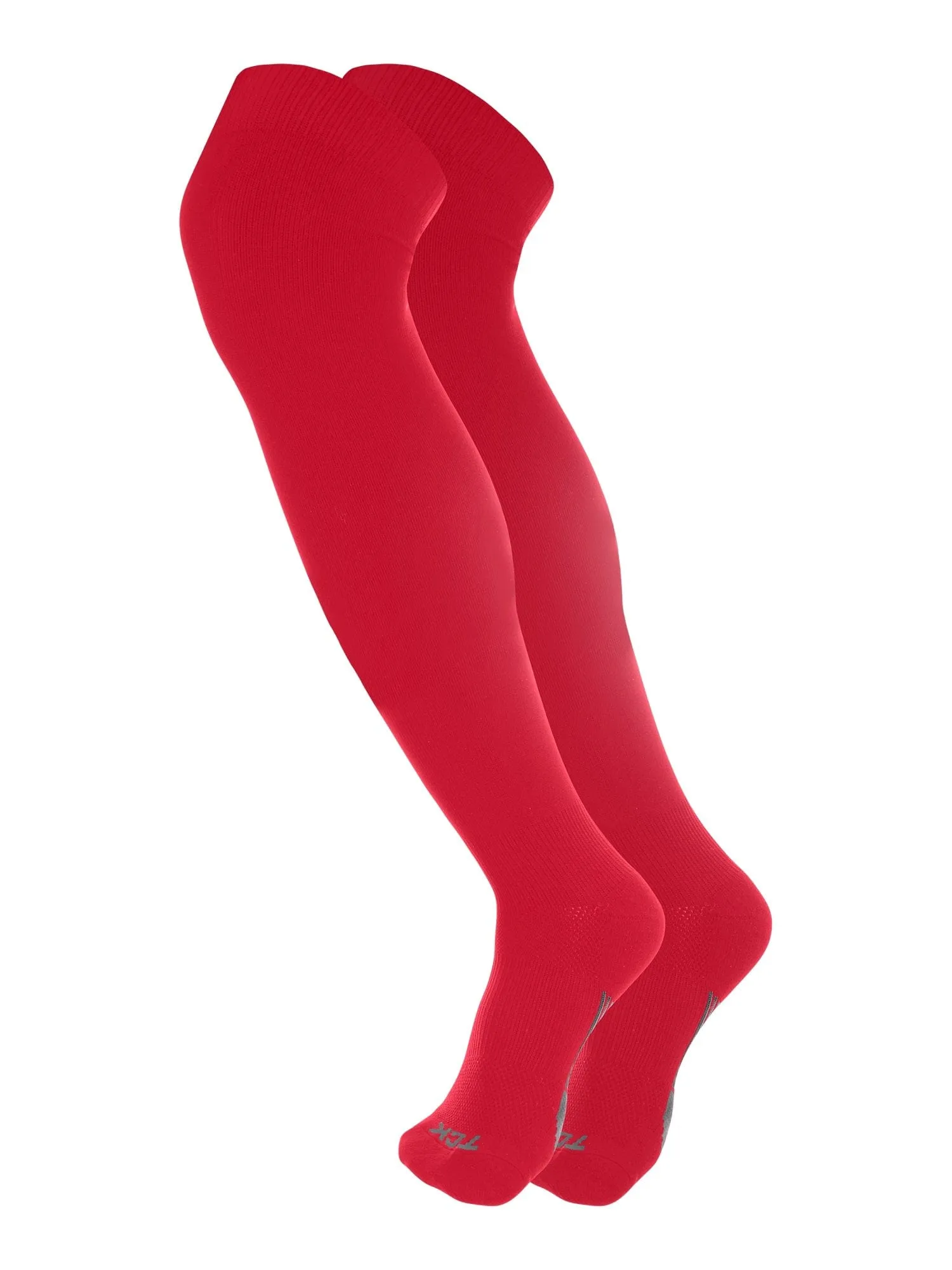 TCK Dugout Over the Knee Socks For Baseball, Softball, Football Solid Team Colors