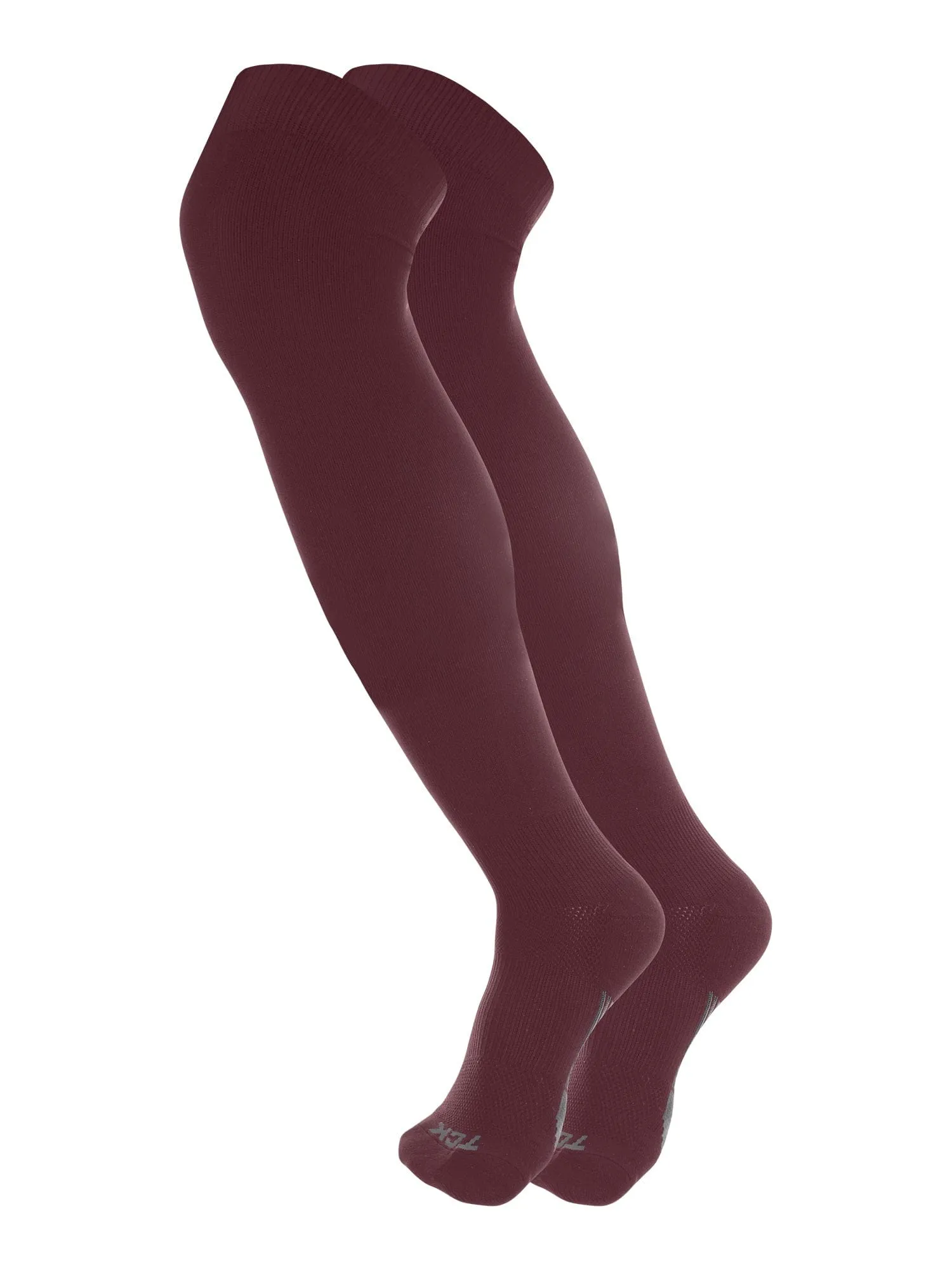 TCK Dugout Over the Knee Socks For Baseball, Softball, Football Solid Team Colors