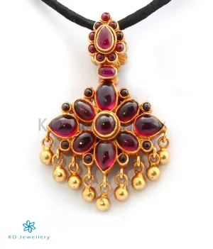 The Dwija Silver Reversible Pendant