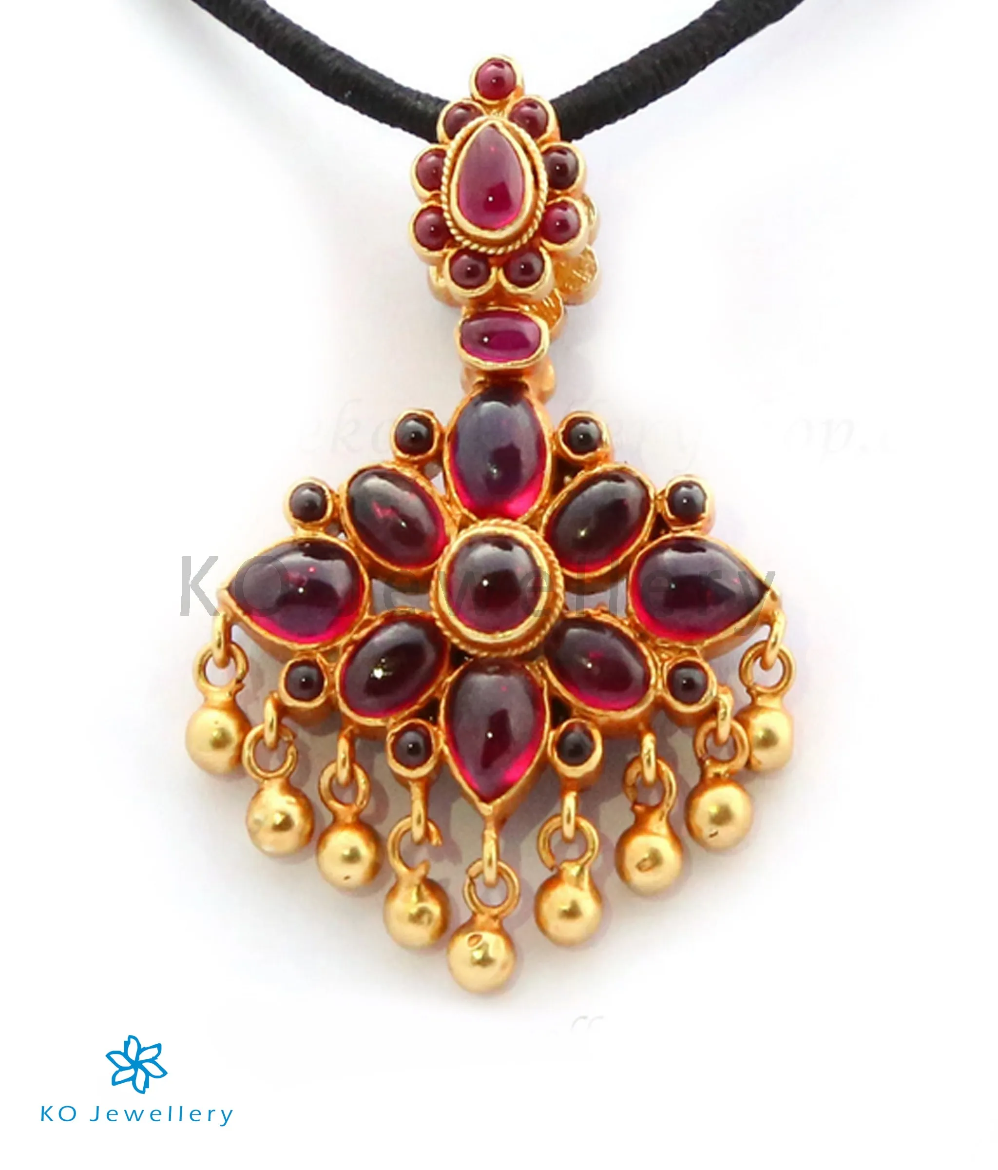 The Dwija Silver Reversible Pendant