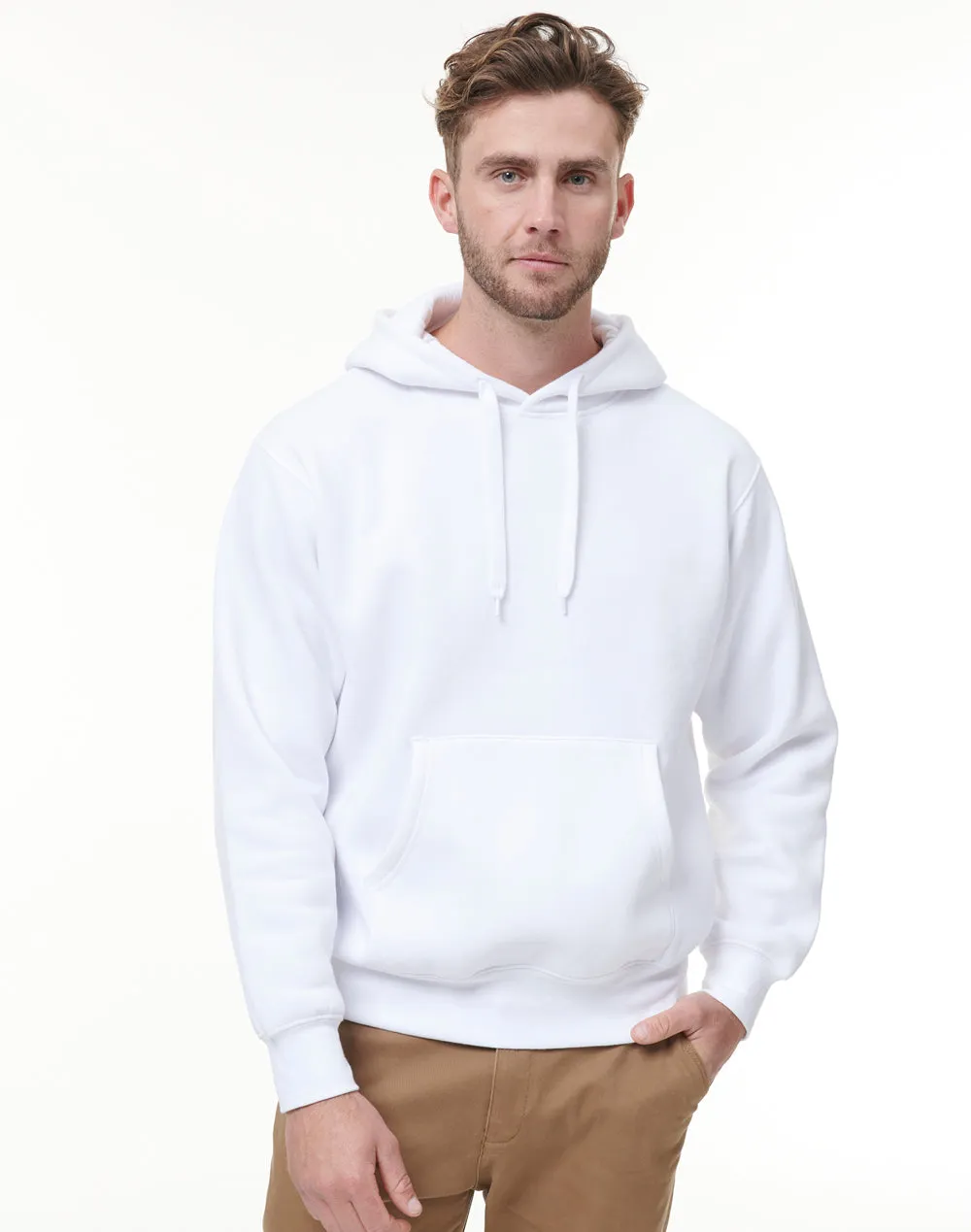 Unisex Close Front Fleecy Hoodie - FL09