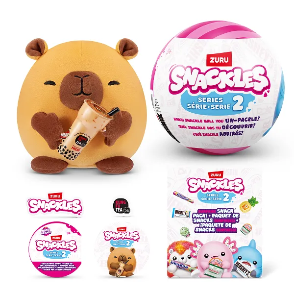ZURU Snackles Small Plush S2 Assorted Styles